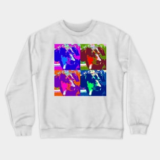 Dachshund Pop Art Design Crewneck Sweatshirt